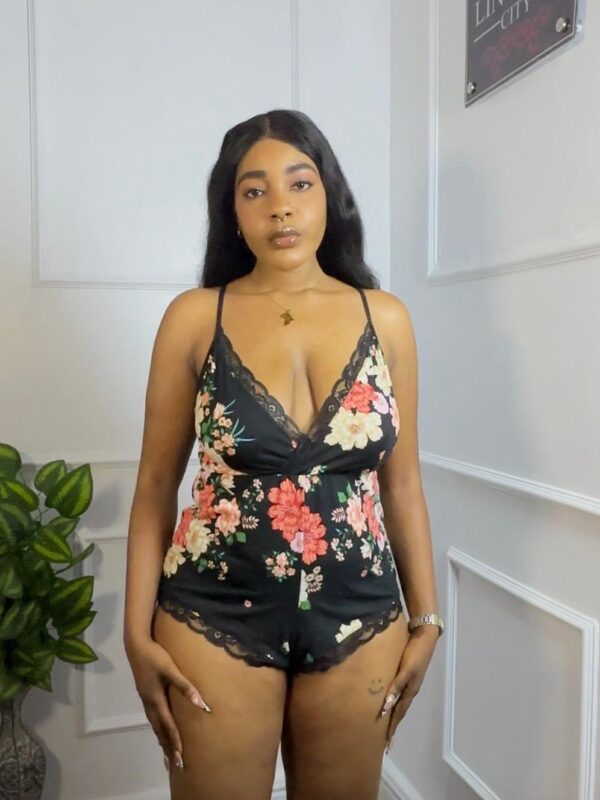 floral romper 1